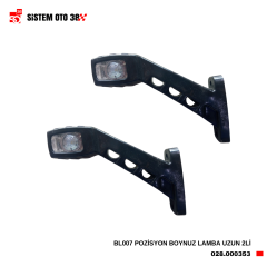 BL007 POZİSYON BOYNUZ LAMBA UZUN 2Lİ |  | LED AYDINLATMA GRUBU