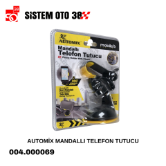 AUTOMİX MANDALLI TELEFON TUTUCU |  | ARAÇ İÇİ AKSESUARLAR