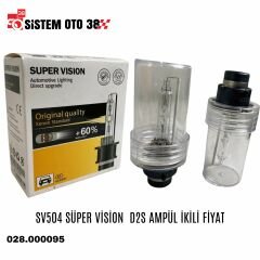 SV504 SÜPER VİSİON  D2S AMPÜL İKİLİ FİYAT |  | LED AYDINLATMA GRUBU