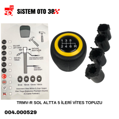 TRMV-R SOL ALTTA 5 İLERİ VİTES TOPUZU |  | ARAÇ İÇİ AKSESUARLAR