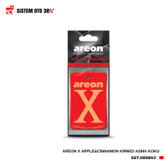 AREON X APPLE&CINNAMON KIRMIZI ASMA KOKU |  | KOZMETİK GRUBU