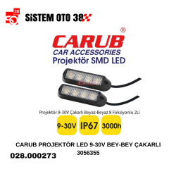 CARUB PROJEKTÖR LED 9-30V BEY-BEY ÇAKARLI 3056355 |  | LED AYDINLATMA GRUBU