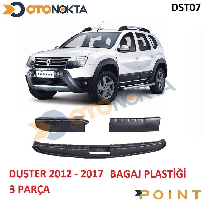 DACIA DUSTER 2012-2017 BAGAJ ICI PLASTIK 3 LU SET