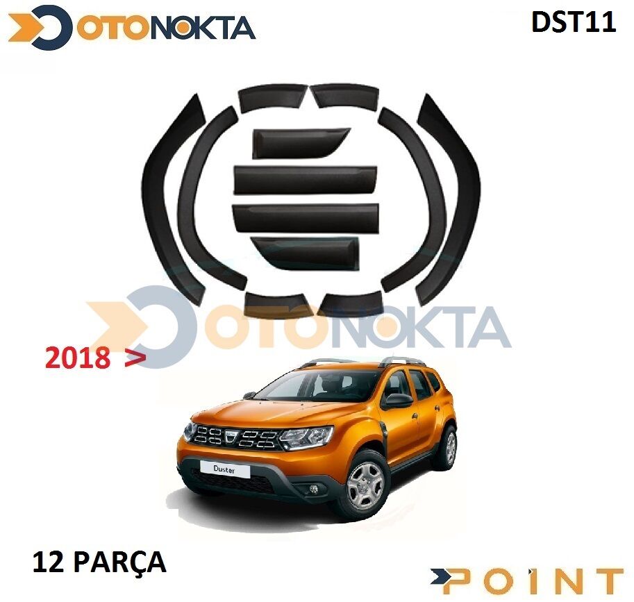 DACIA DUSTER 2018> CAMURLUK DUZ DODIC 12 PRC.