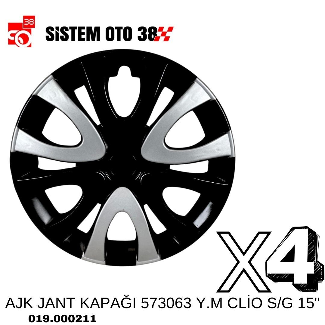 AJK JANT KAPAĞI 573063 Y.M CLİO S/G 15'' |  | JANT KAPAKLARI