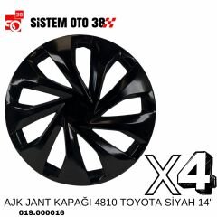 AJK JANT KAPAĞI 4810 TOYOTA SİYAH 14'' |  | JANT KAPAKLARI
