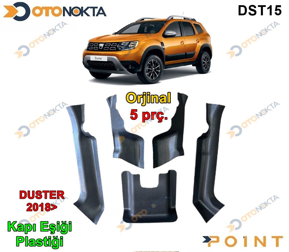 DACIA DUSTER 2018 IC KAPI ESIGI PLASTIK 5 PRC SET