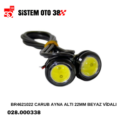 BR4621022 CARUB AYNA ALTI 22MM BEYAZ VİDALI |  | LED AYDINLATMA GRUBU