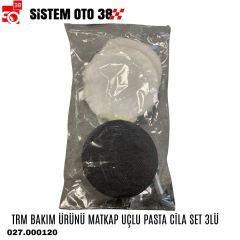 TRM BAKIM ÜRÜNÜ MATKAP UÇLU PASTA CİLA SET 3LÜ |  | KOZMETİK GRUBU