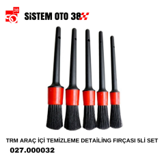 TRM ARAÇ İÇİ TEMİZLEME DETAİLİNG FIRÇASI 5Lİ SET |  | KOZMETİK GRUBU