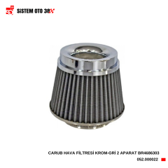CARUB HAVA FİLTRESİ KROM-GRİ 2 APARAT BR4686303 |  | HAVA FİLTRELERİ