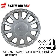 AJK JANT KAPAĞI 4800 TOYOTA GRİ 14'' |  | JANT KAPAKLARI
