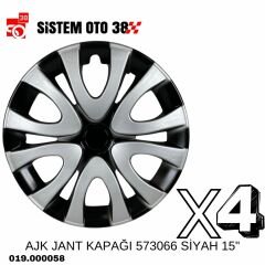AJK JANT KAPAĞI 573066 SİYAH 15'' |  | JANT KAPAKLARI