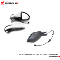 CK-VOLKSWAGEN GOLF 7 & GOLF 7,5 KATLANIR AYNA |  | TUNING