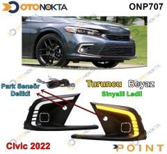 SIS LAMBASI SINYALLI LED CIVIC 2022 PARK SENSORLU