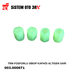 TRM FOSFORLU SİBOP KAPAĞI ALTIGEN SARI |  | ARAÇ DIŞI AKSESUARLAR
