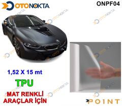 KAPUT KORUMA FILMI PPF MAT SEFFAF 152X15M TPU POIN