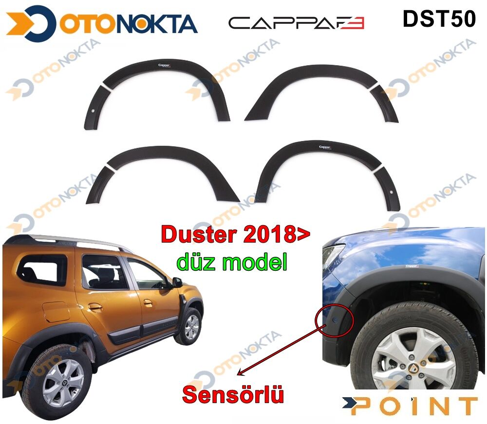 DACIA DUSTER 2018> DODIC DUZ SENSORLU CAPPA