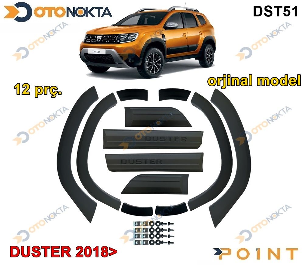 DACIA DUSTER 2018> DODIC ORJINAL MODELI 12 PRC