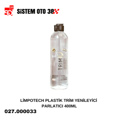 LİMPOTECH PLASTİK TRİM YENİLEYİCİ PARLATICI 400ML |  | KOZMETİK GRUBU