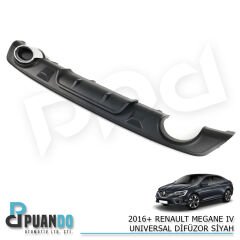 2016+ RENAULT MEGANE IV DIFUZOR SIYAH