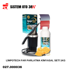 LİMPOTECH FAR PARLATMA KİMYASAL SETİ 1KG |  | KOZMETİK GRUBU
