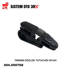 TRM498 GÖZLÜK TUTACAĞI SİYAH |  | ARAÇ İÇİ AKSESUARLAR