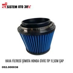 HAVA FİLTRESİ ŞİMOTA HONDA CVC 92-00 11,5CM ÇAP |  | HAVA FİLTRELERİ