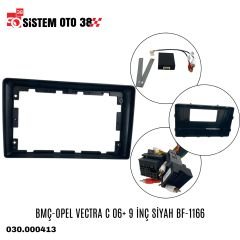 BMÇ-OPEL VECTRA C 06+ 9 İNÇ SİYAH BF-1166 |  | MULTİMEDYALAR