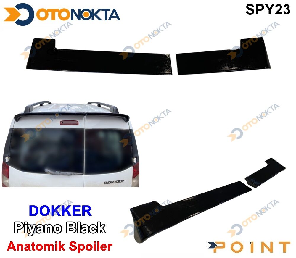 SPOYLER ANATOMIK ASTARLI TICARI DOKKER SIYAH POINT