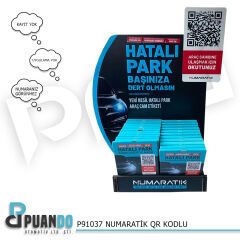 NUMARATIK QR KODLU (30 LU)