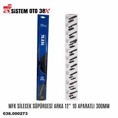MFK SİLECEK SÜPÜRGESİ ARKA 12'' 10 APARATLI 300MM |  | SİLECEKLER