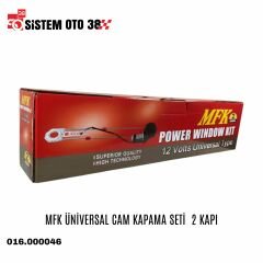 MFK ÜNİVERSAL CAM KAPAMA SETİ  2 KAPI |  | GÜVENLİK GRUBU