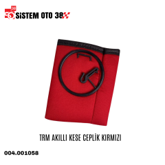 TRM AKILLI KESE CEPLİK KIRMIZI |  | ARAÇ İÇİ AKSESUARLAR