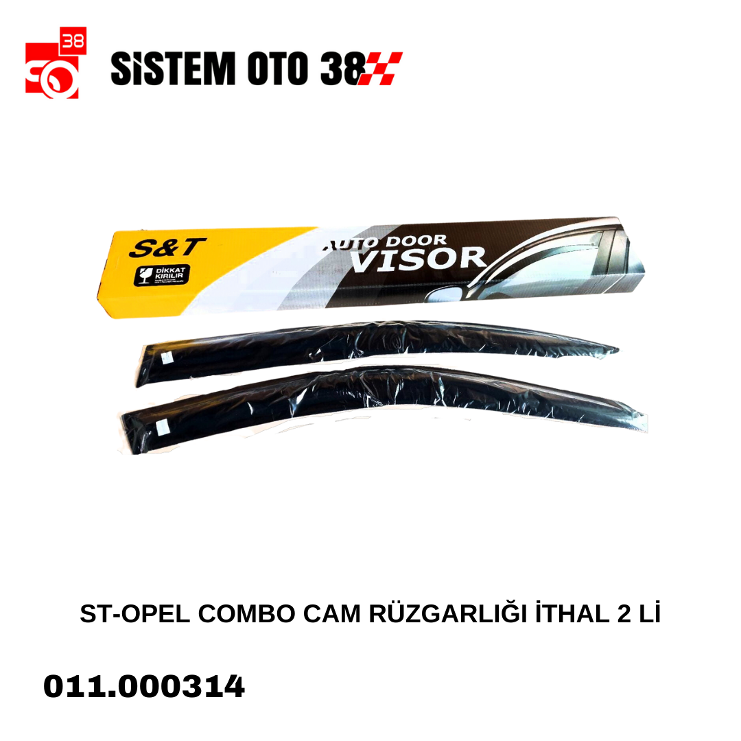 ST-OPEL COMBO CAM RÜZGARLIĞI İTHAL 2 Lİ |  | İTHAL CAM RÜZGARLIKLARI
