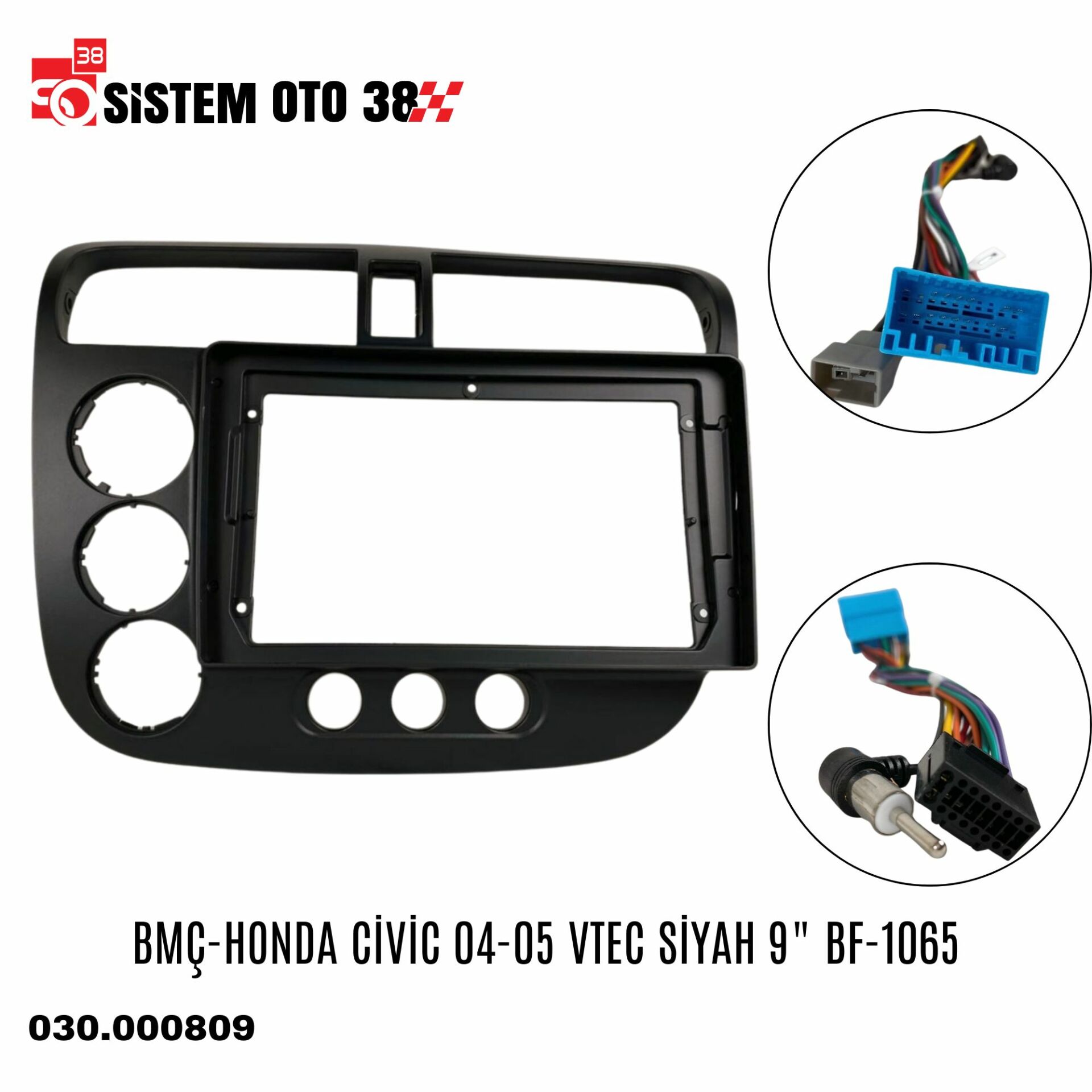 BMÇ-HONDA CİVİC 04-05 VTEC SİYAH 9'' BF-1065 |  | MULTİMEDYALAR