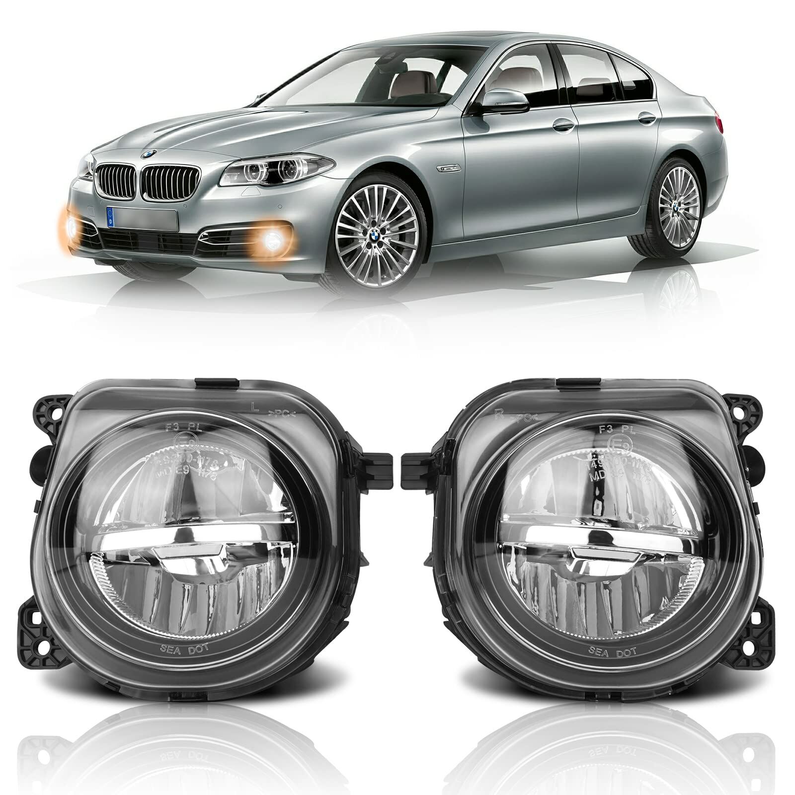 CK-BMW F10 MTECH İÇİN MAKYAJSIZ 10-13 SİS TAKIMI |  | TUNING
