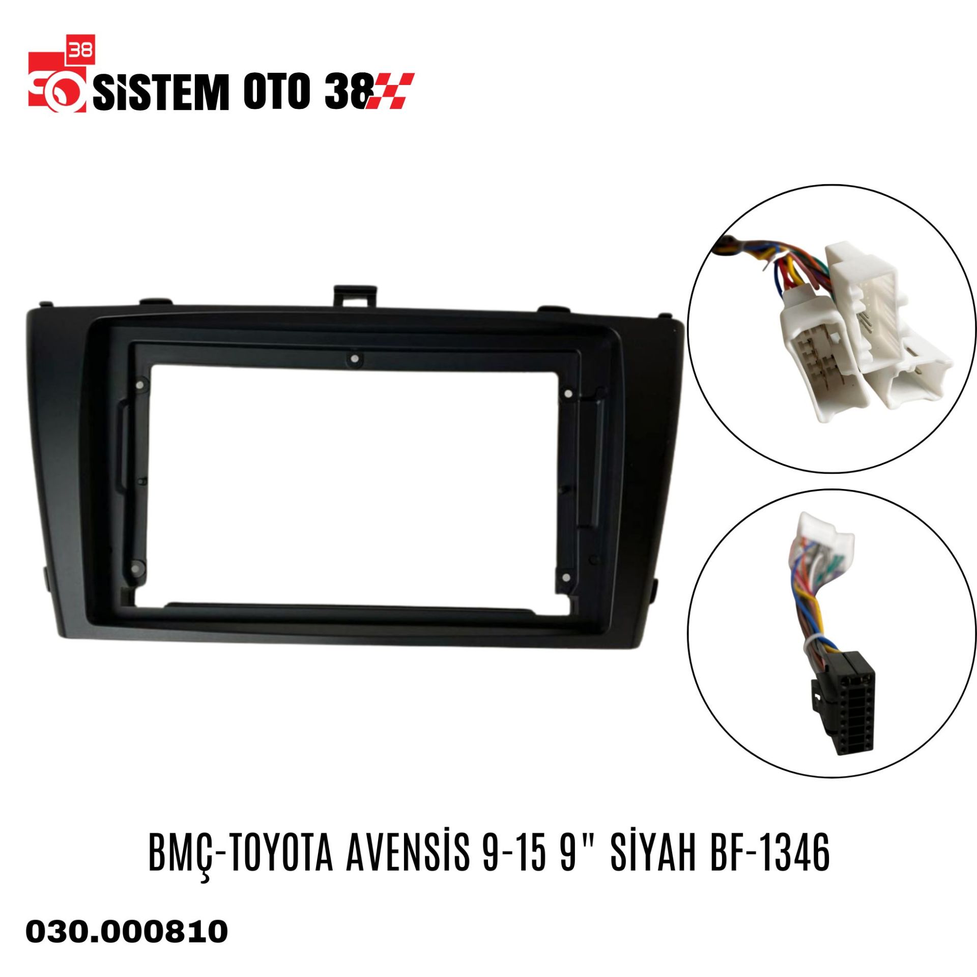 BMÇ-TOYOTA AVENSİS 9-15 9'' SİYAH BF-1346 |  | MULTİMEDYALAR