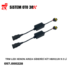 TRM LED XENON ARIZA GİDERİCİ KİT H8/H11/H 9  2 Lİ |  | MUHTELİF ÜRÜNLER