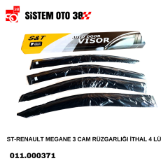 ST-RENAULT MEGANE 3 CAM RÜZGARLIĞI  İTHAL 4 LÜ |  | İTHAL CAM RÜZGARLIKLARI