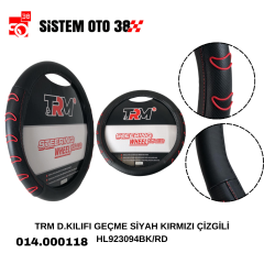 TRM D.KILIFI GEÇME SİYAH KIRM ÇİZGİL HL923094BK/RD |  | DİREKSİYON KILIFLARI