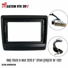 BMÇ-İSUZU D-MAX 2020 9'' SİYAH ÇERÇEVE BF-1302 |  | MULTİMEDYALAR