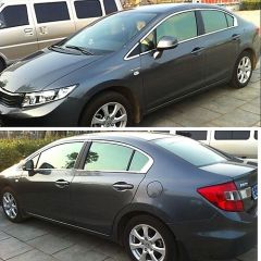 KR-HONDA CİVİC FB7 2012-2015 CAM ÇERÇEVESİ TAM TUR |  | KROM KAPLAMALAR
