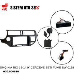 SMÇ-KİA RİO 12-14 9'' ÇERÇEVE SETİ FÜME SW-0158 |  | MULTİMEDYALAR