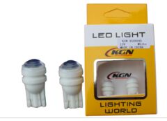 LED AMPUL 12V T10 2 COB LED BEYAZ | KGN
