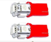LED AMPUL 12V T10 5 LED 5050 KIRMIZI | KGN