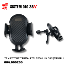 TRM PETEKE TAKMALI TELEFONLUK SIKIŞTIRMALI |  | ARAÇ İÇİ AKSESUARLAR