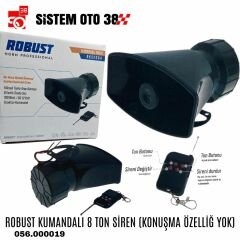 ROBUST KUMANDALI 8 TON SİREN (KONUŞMA ÖZELLİĞ YOK) |  | SİRENLER