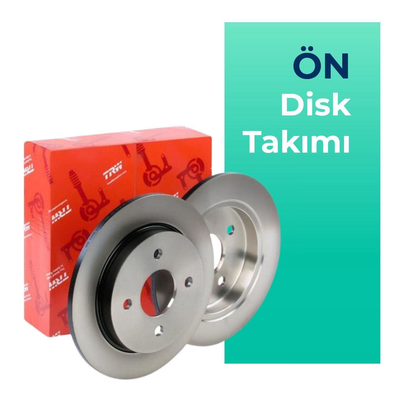 TRW Volvo S60 Ön Fren Disk Takmı (2019-2022)