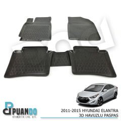 2011-2015 HYUNDAI ELANTRA 3D HAVUZLU PASPAS